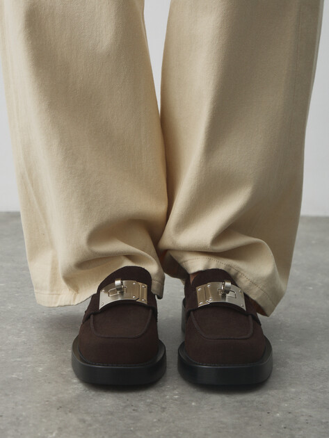 Женские лоферы TENDANCE, Артикул YS-48162A-2, шоколадный | 4554906. Ракурс 7