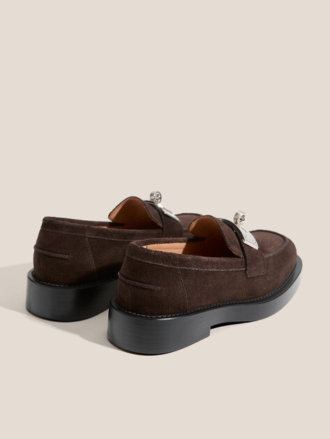 Женские лоферы TENDANCE, Артикул YS-48162A-2, шоколадный | 4554906. Ракурс 6