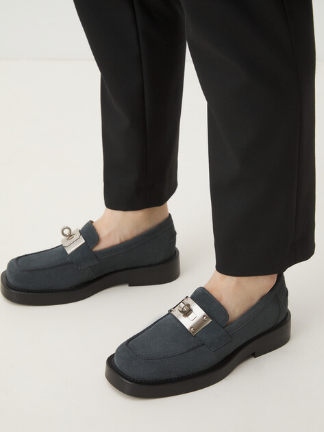 Женские лоферы TENDANCE, Артикул YS-48162A-2, зелено-серый | 4554930. Ракурс 2