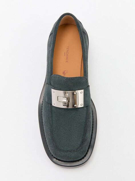 Женские лоферы TENDANCE, Артикул YS-48162A-2, зелено-серый | 4554930. Ракурс 5