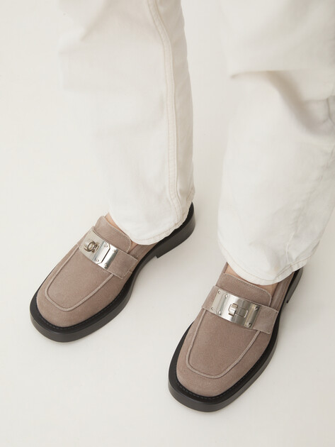 Женские лоферы TENDANCE, Артикул YS-48162A-2, пыльно-коричневый | 4554938. Ракурс 2