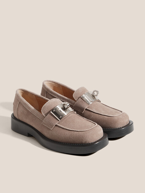 Женские лоферы TENDANCE, Артикул YS-48162A-2, пыльно-коричневый | 4554938. Ракурс 3