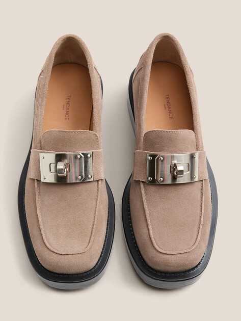 Женские лоферы TENDANCE, Артикул YS-48162A-2, бежево-коричневый | 4554946. Ракурс 5