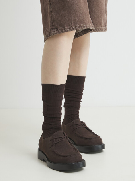 Женские полуботинки TENDANCE, Артикул YS-48162A-9, темно-коричневый | 4555037. Ракурс 2