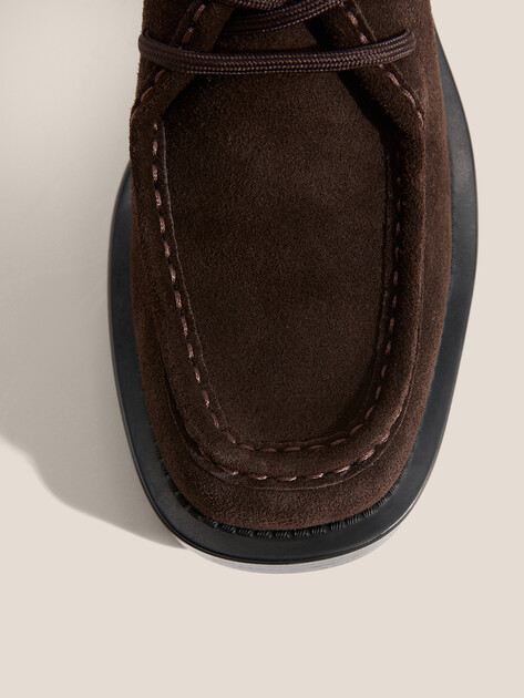 Женские полуботинки TENDANCE, Артикул YS-48162A-9, темно-коричневый | 4555037. Ракурс 4
