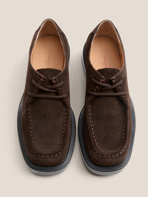 Женские полуботинки TENDANCE, Артикул YS-48162A-9, темно-коричневый | 4555037. Ракурс 5