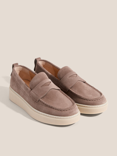 Женские лоферы TENDANCE, Артикул YS-005A-24, пыльно-коричневый | 4555444. Ракурс 3