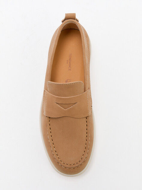 Женские лоферы TENDANCE, Артикул YS-005A-24, коричнево-бежевый | 4555540. Ракурс 5 Женские лоферы TENDANCE, Артикул YS-005A-24, коричнево-бежевый | 4555540. Ракурс 5