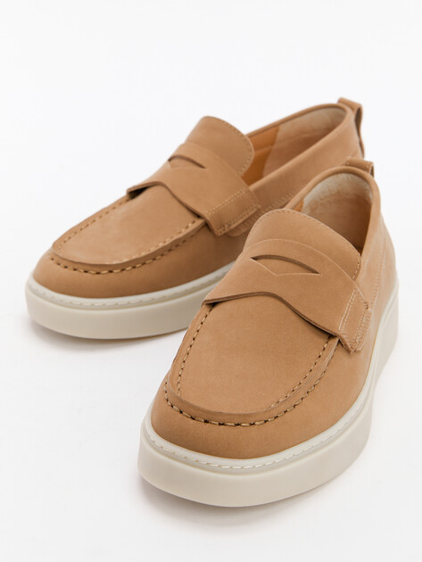 Женские лоферы TENDANCE, Артикул YS-005A-24, коричнево-бежевый | 4555540. Ракурс 6 Женские лоферы TENDANCE, Артикул YS-005A-24, коричнево-бежевый | 4555540. Ракурс 6
