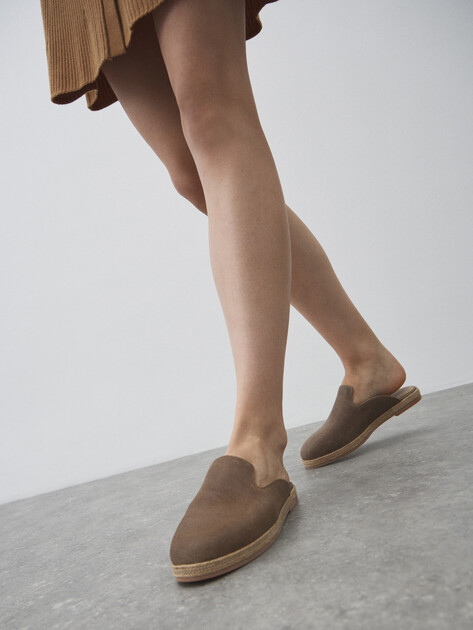 Женские шлепанцы TENDANCE, Артикул YS-38052A-18, хаки | 4555653. Ракурс 6