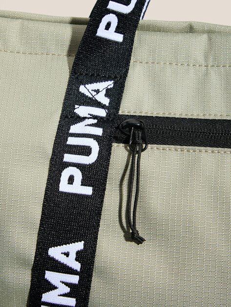 Женская сумка  PUMA AT ESS Shopper, Артикул 091856, зеленовато-бежевый | 4558176. Ракурс 2