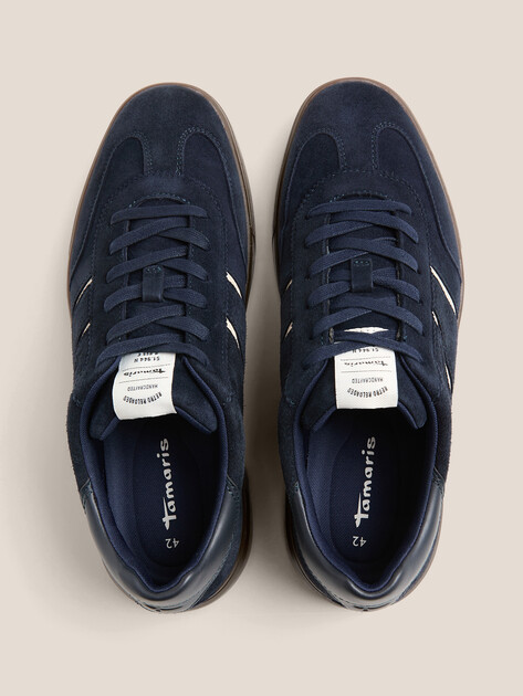 Мужские кеды TAMARIS TATUS, Артикул 1-1-13624-45, темно-синий | 4558436. Ракурс 4