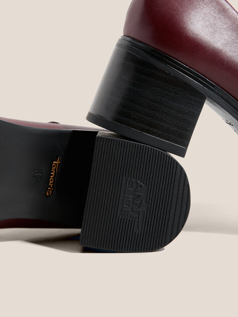 Женские туфли мэри-джейн TAMARIS MARBELLA, Артикул 1-1-22411-45, бордовый | 4558714. Ракурс 3