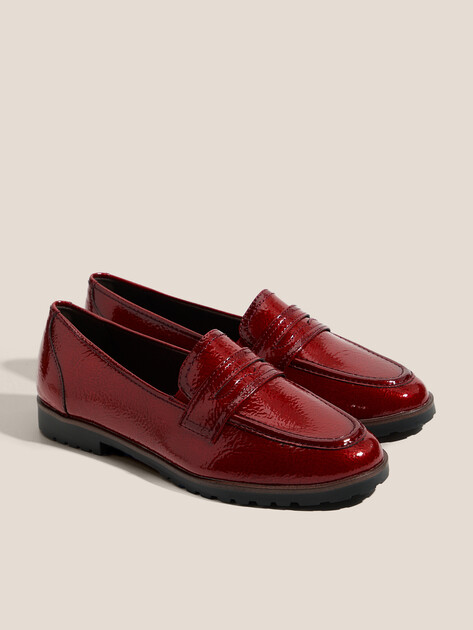 Женские лоферы TAMARIS CAREEN, Артикул 1-1-24239-42, вишневый | 4559512. Ракурс 2 Женские лоферы TAMARIS CAREEN, Артикул 1-1-24239-42, вишневый | 4559512. Ракурс 2