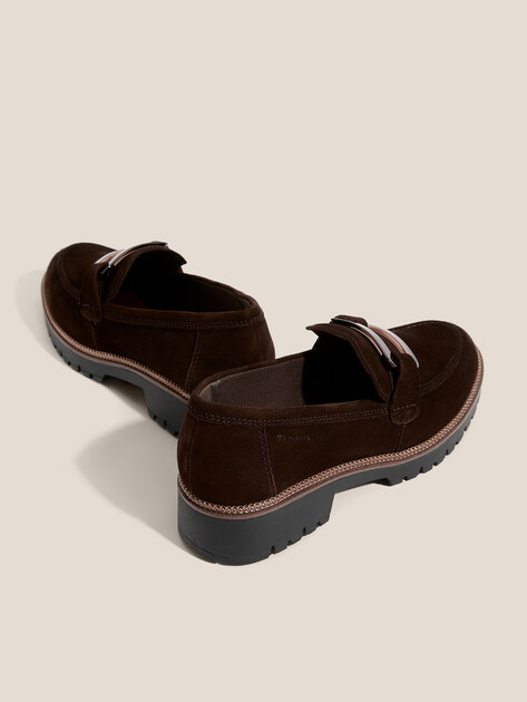 Женские лоферы TAMARIS FLORA, Артикул 1-1-24722-43, темно-коричневый | 4559683. Ракурс 5