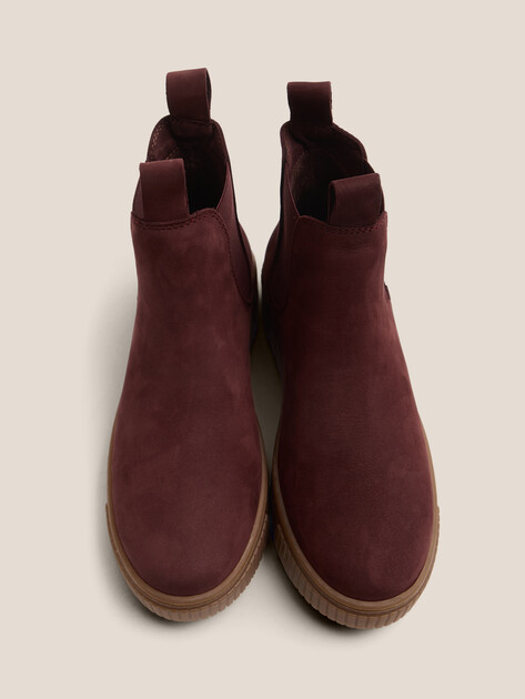 Женские челси TAMARIS JARMA, Артикул 1-1-25403-43, бордовый | 4559958. Ракурс 4