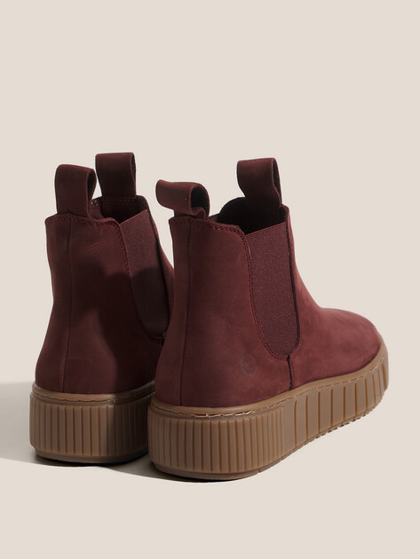 Женские челси TAMARIS JARMA, Артикул 1-1-25403-43, бордовый | 4559958. Ракурс 5