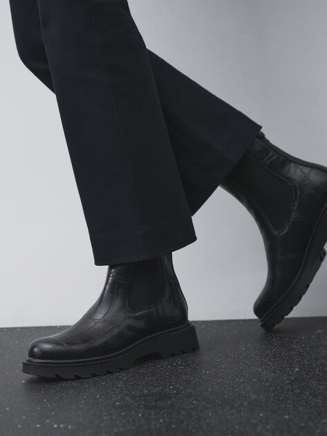 Женские челси TAMARIS NELIA, Артикул 1-1-25411-45, черный | 4559978. Ракурс 6