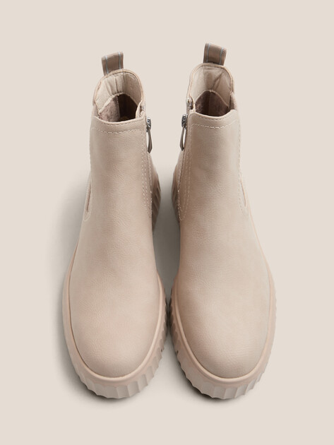 Женские ботинки TAMARIS FOTEINI, Артикул 1-1-25420-45, бежево-серый | 4560026. Ракурс 4 Женские ботинки TAMARIS FOTEINI, Артикул 1-1-25420-45, бежево-серый | 4560026. Ракурс 4
