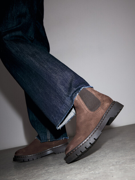 Женские челси TAMARIS MARISOLE, Артикул 1-1-25829-43, темно-коричневый | 4560099. Ракурс 6