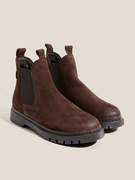 Женские челси TAMARIS MARISOLE, Артикул 1-1-25829-43, темно-коричневый | 4560099. Ракурс 2