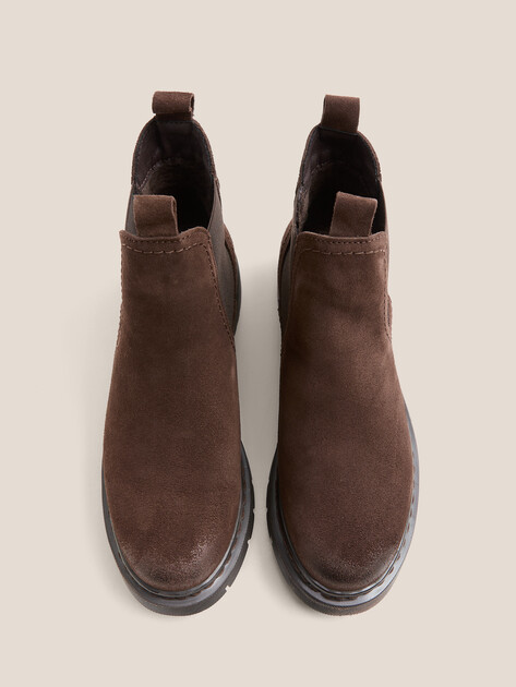 Женские челси TAMARIS MARISOLE, Артикул 1-1-25829-43, темно-коричневый | 4560099. Ракурс 4