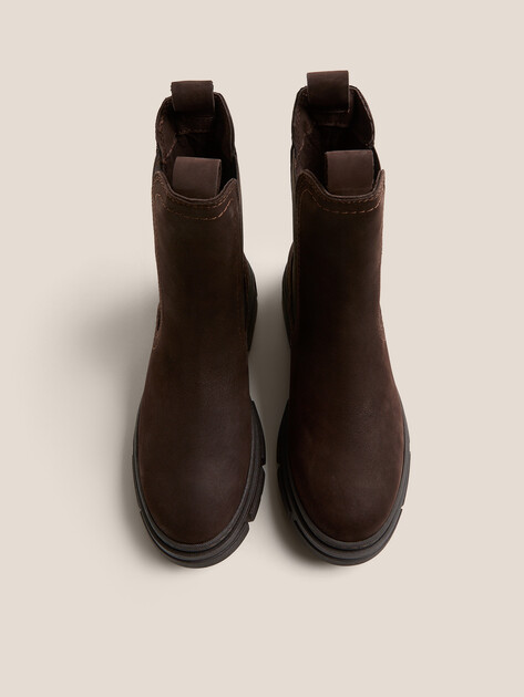 Женские челси TAMARIS MINI, Артикул 1-1-25901-41, темно-коричневый | 4560136. Ракурс 4 Женские челси TAMARIS MINI, Артикул 1-1-25901-41, темно-коричневый | 4560136. Ракурс 4