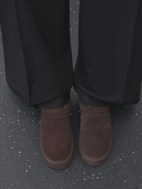 Женские угги TAMARIS ZAMORA, Артикул 1-1-27300-45, темно-коричневый | 4560183. Ракурс 6