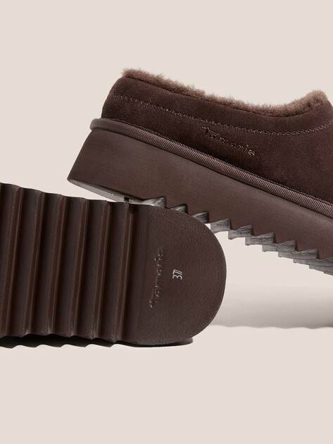 Женские угги TAMARIS ZAMORA, Артикул 1-1-27300-45, темно-коричневый | 4560183. Ракурс 3
