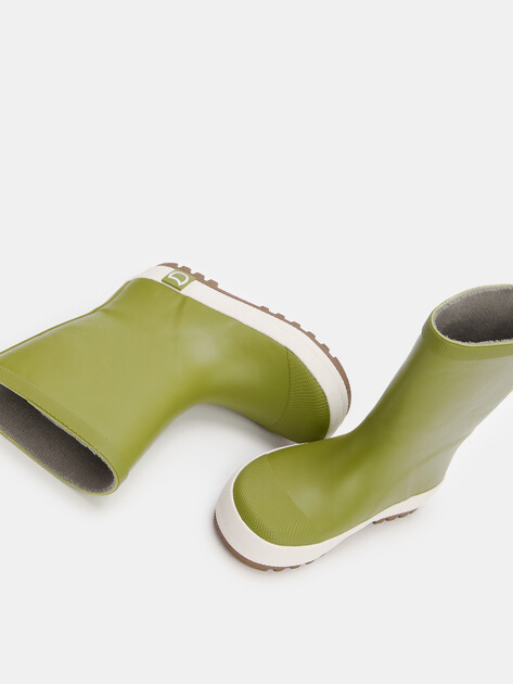 Детская резиновая обувь КОТОФЕЙ, Артикул 366218-17, оливковый | 4560517. Ракурс 5