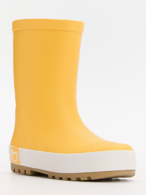 Детская резиновая обувь КОТОФЕЙ, Артикул 366218-13, желтый | 4560543. Ракурс 2