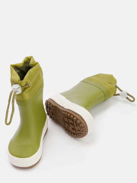 Детская резиновая обувь КОТОФЕЙ, Артикул 166138-15, оливковый | 4560611. Ракурс 5