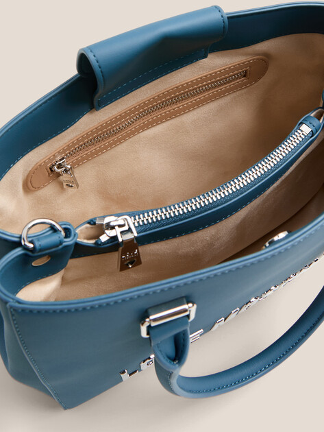 Женский тоут LOVE MOSCHINO BOLD LOVE, Артикул JC4022PP FW24, зелено-синий | 4560974. Ракурс 4