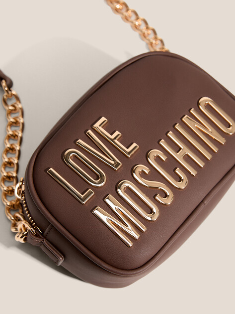 Кросс-боди LOVE MOSCHINO BOLD LOVE, Артикул JC4026PP FW24, темно-коричневый | 4560990. Ракурс 2