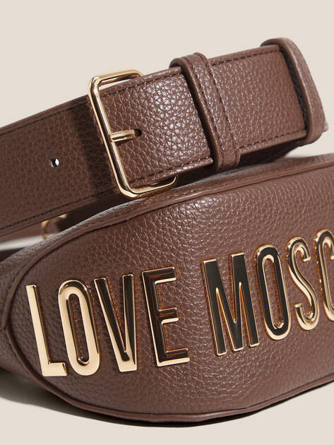 Женская сумка  LOVE MOSCHINO GIANT, Артикул JC4019PP, темно-коричневый | 4561006. Ракурс 2