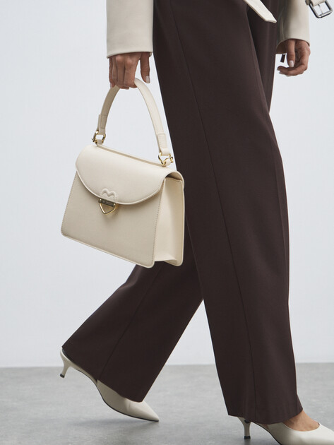 Женская сумка  LOVE MOSCHINO DESERT BLOOMS, Артикул JC4178PP FW25, молочно-белый | 4561120. Ракурс 5