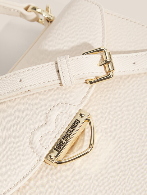 Женская сумка  LOVE MOSCHINO DESERT BLOOMS, Артикул JC4178PP FW25, молочно-белый | 4561120. Ракурс 2