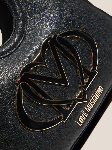 Женская сумка  LOVE MOSCHINO LO_GO, Артикул JC4005PP, черный | 4561152. Ракурс 2