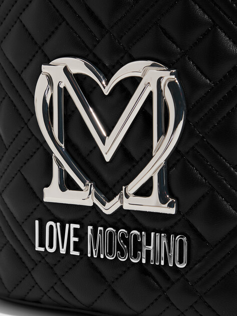 Женский рюкзак LOVE MOSCHINO ALLURE, Артикул JC4304PP SS25, черный | 4561289. Ракурс 2