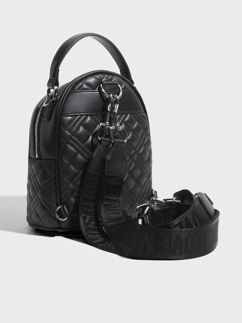 Женский рюкзак LOVE MOSCHINO ALLURE, Артикул JC4304PP SS25, черный | 4561289. Ракурс 3