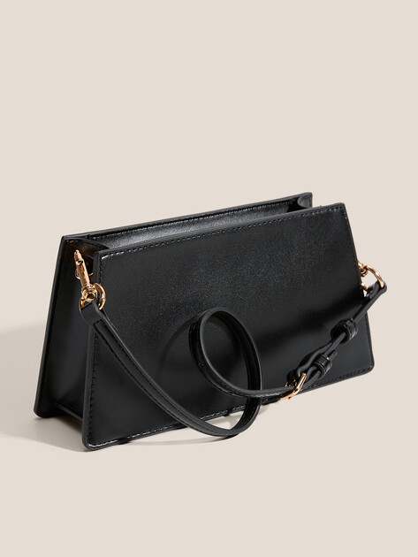 Женская сумка  LOVE MOSCHINO SMART DAILY BAG, Артикул JC4095PP FW25, черный | 4561311. Ракурс 3