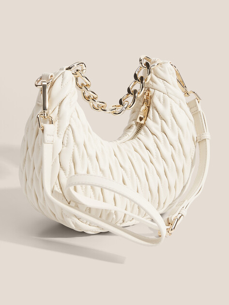 Женская сумка LOVE MOSCHINO DEMURE, Артикул JC4014PP FW25, молочно-белый | 4561320. Ракурс 3 Женская сумка LOVE MOSCHINO DEMURE, Артикул JC4014PP FW25, молочно-белый | 4561320. Ракурс 3