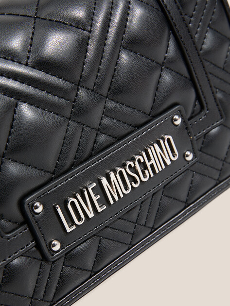 Женская сумка  LOVE MOSCHINO QUILTED BAG, Артикул JC4001PP, черный | 4561339. Ракурс 2