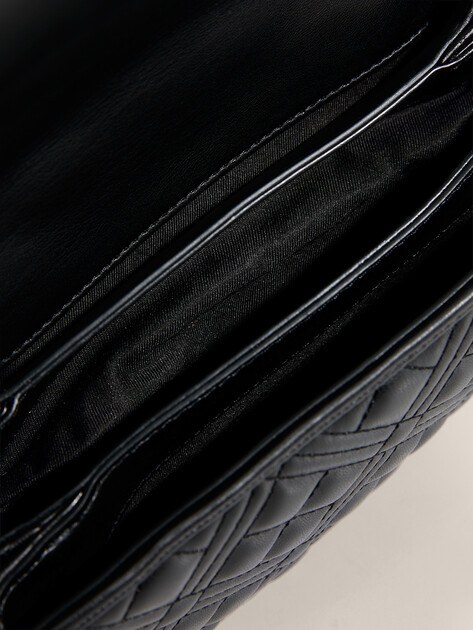 Женская сумка  LOVE MOSCHINO QUILTED BAG, Артикул JC4001PP, черный | 4561339. Ракурс 4