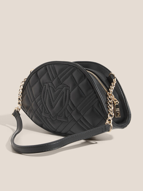 Женская сумка  LOVE MOSCHINO QUILTED BAG, Артикул JC4002PP, черный | 4561354. Ракурс 3