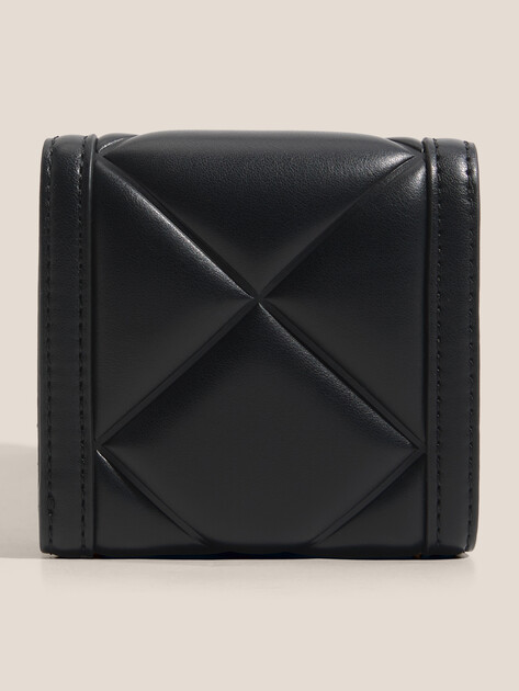 Женское портмоне LOVE MOSCHINO SLG EMBOSSED Q, Артикул JC5647PP, черный | 4561401. Ракурс 2