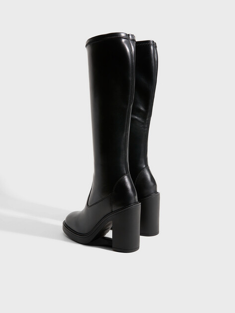 Женские сапоги LOVE MOSCHINO LUCKY LOVE, Артикул JA2602AG, черный | 4562404. Ракурс 4