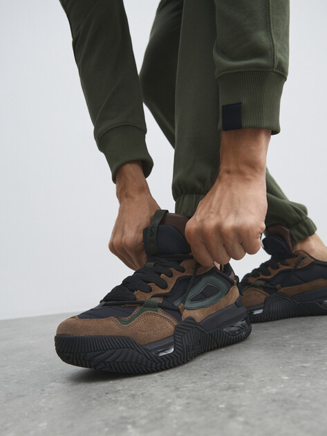 Мужские кроссовки FILA WADE M, Артикул WADE M, серо-коричневый | 4563024. Ракурс 6
