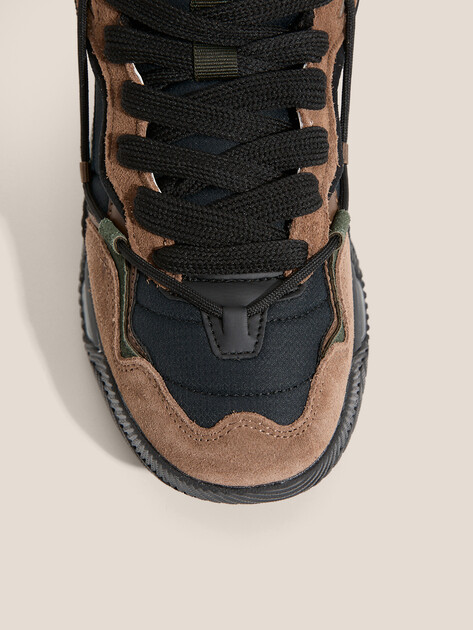 Мужские кроссовки FILA WADE M, Артикул WADE M, серо-коричневый | 4563024. Ракурс 3