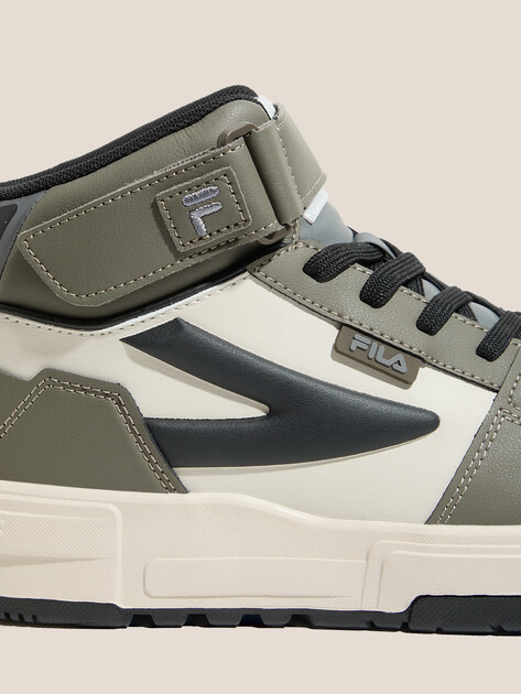 Мужские высокие кеды FILA FX-1000 NXT MID M, Артикул FX-1000 NXT MID M, серо-зеленый | 4563215. Ракурс 3